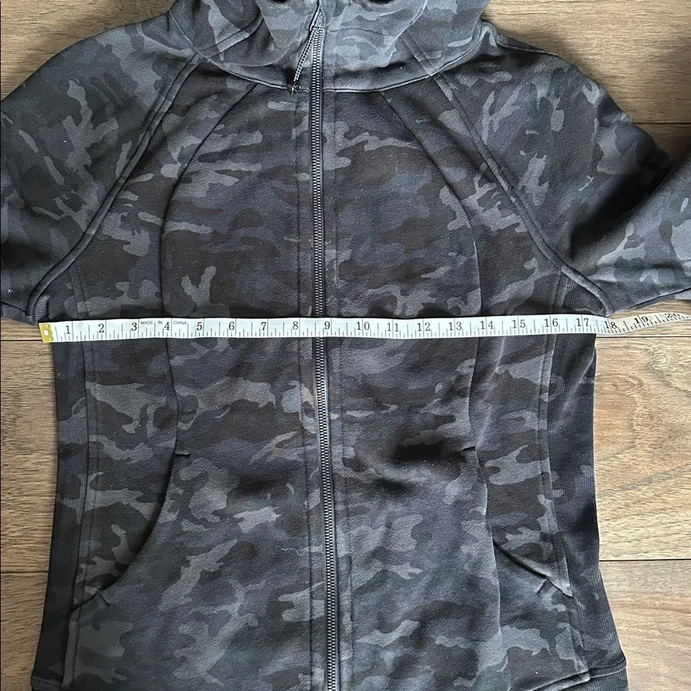 Lululemon Scuba Full-Zip Hoodie, Incognito Camo Multi Gray - Picture 6 of 7